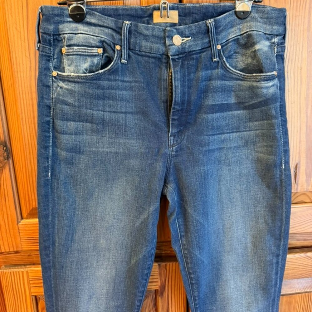 MOTHER The Looker Ankle Fray Jeans in Bazaar Adventures - 30 - Picture 2 of 10